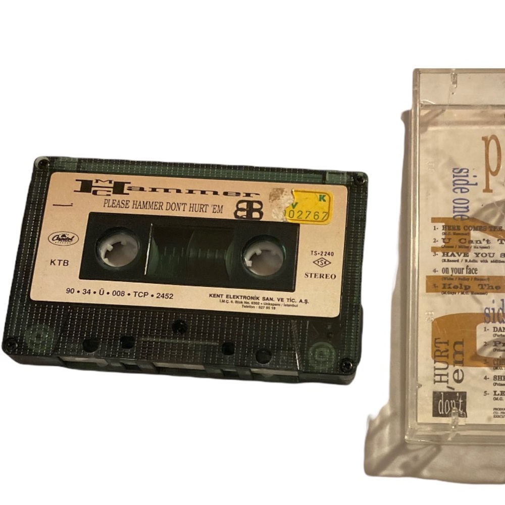MC Hammer – Please Hammer Don't Hurt 'Em cassette. - Picture 2 of 3